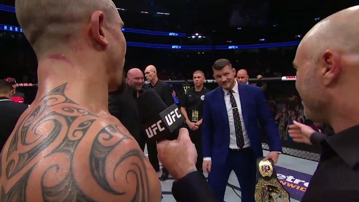 BORI SE ZA NJEGA, MOTHERFUCKER! Bisping bacio pojas pred novog prvaka